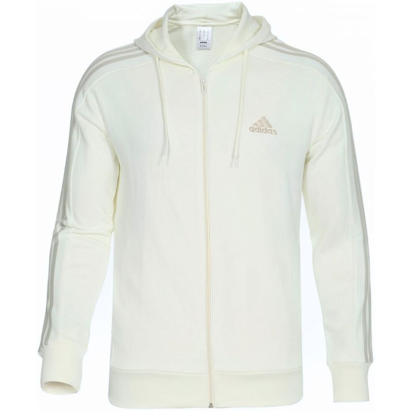 adidas Essentials French Terry 3-Stripes Full-Zip Hoodie M S1373 Clothing/Lifestyle Adidas