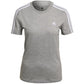 T-shirt adidas Essentials Slim W GL0785 Clothing/Lifestyle/T-shirts Adidas