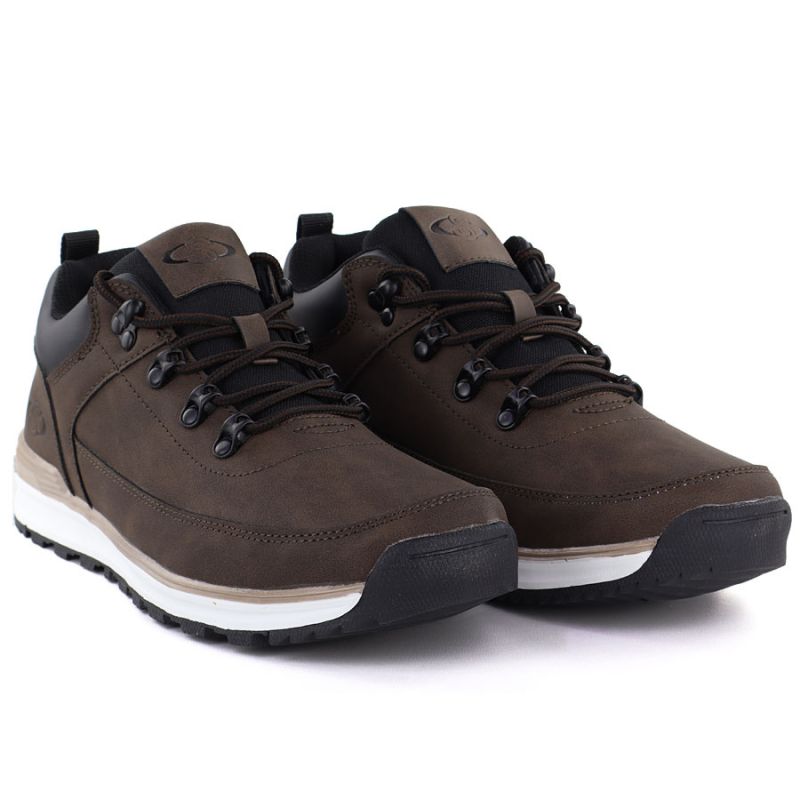 Women's black worker boots with socks Sabatina