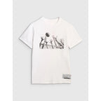 Men's regular t-shirt with volleyball print 4F 4FRAW25TTSHM3319-10S *Kategoria tymczasowa Your Sports Performance