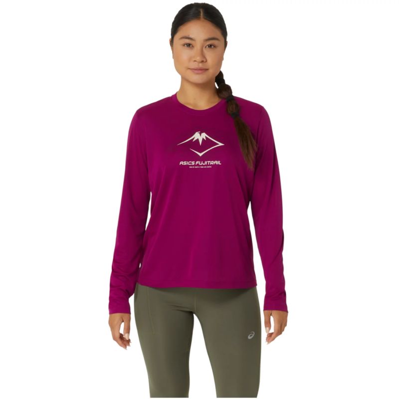 Asics Fujitrail Logo LS Top W 2012D042-500 T-shirt Clothing/Running Asics