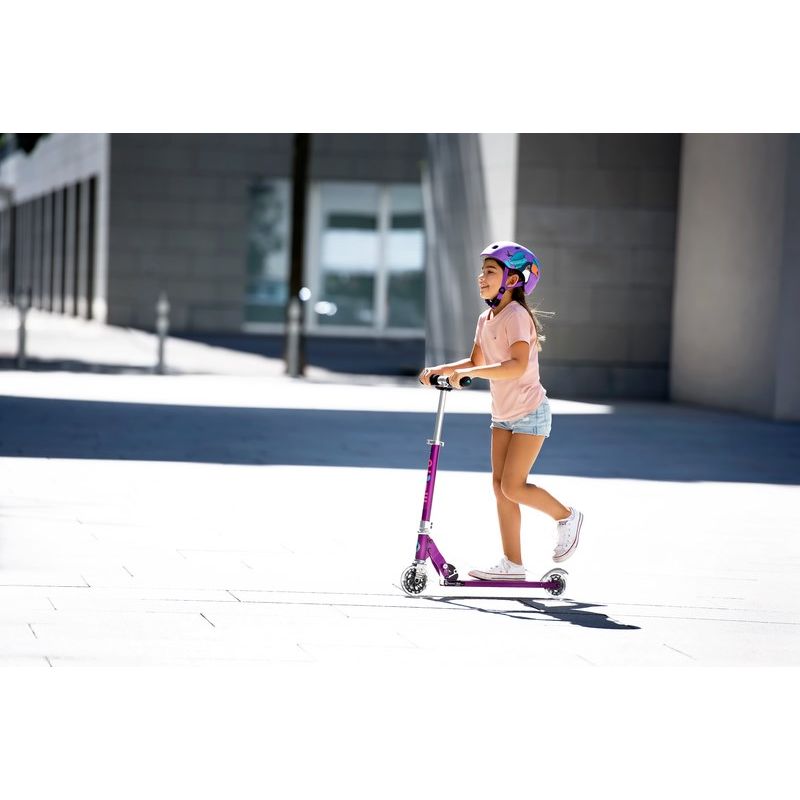 Micro 3-Wheeled Kids Scooter Mini Deluxe Pink Import z Action/(Gry i zabawki) Sport i rekreacja/Hulajnogi tradycyjne (dla dzieci) Your Sports Performance