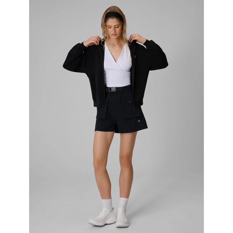 Women's regular hooded sweatshirt 4F 4FRSS26TSWSF2990-20S