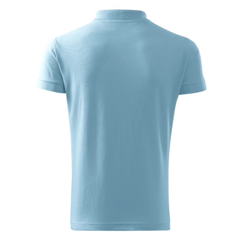 Malfini Cotton M MLI-21215 blue polo shirt Clothing/Lifestyle/T-shirts/Malfini Malfini