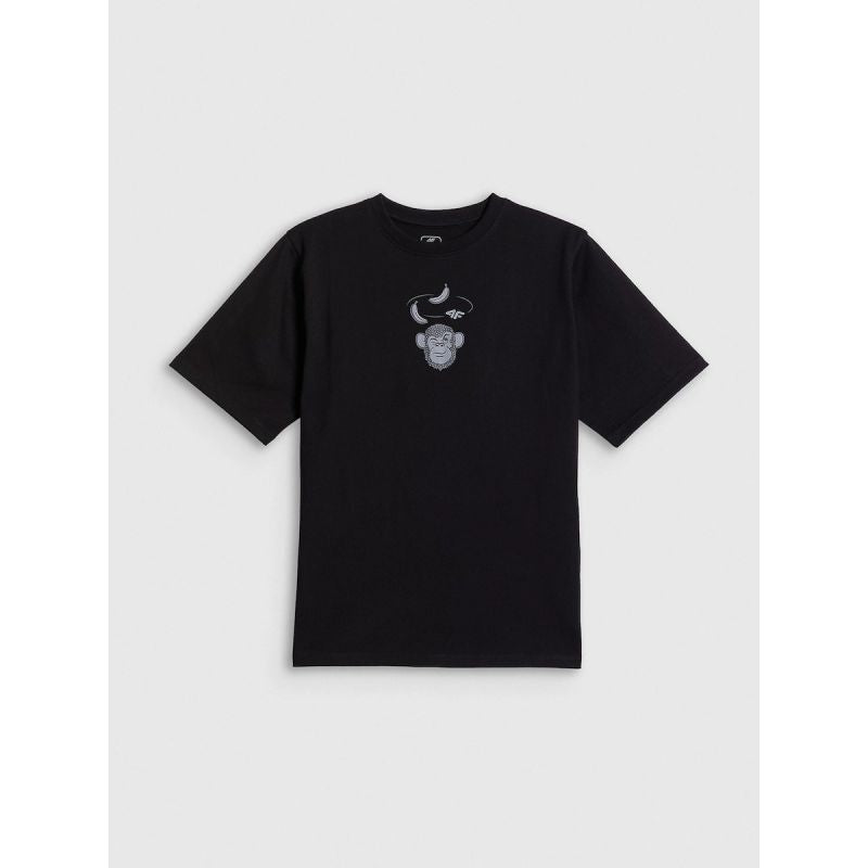Boy's loose T-shirt with print 4FJRSS26TTSHM4276-20S
