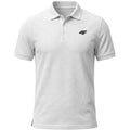 Men's polo shirt 4F M0771 white 4FWMM00TPTSM0771 10S