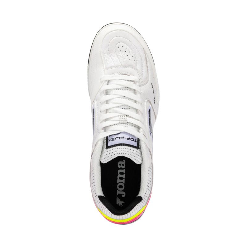 Joma Top Flex 2532 Indoor football boots white and black TOPW2532IN Joma