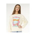 RIP CURL Sunshine Squad Crew-Girl Sweatshirt White