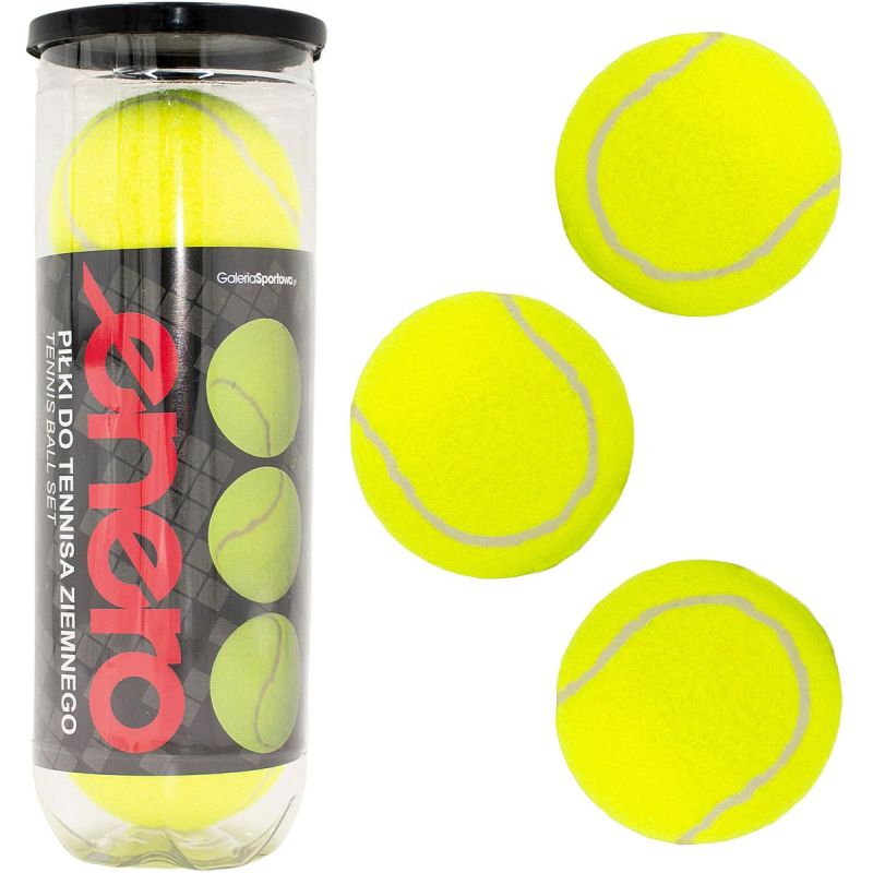 ENERO ACADEMY TENNIS BALL 3 PCS Accessories Your Sports Performance