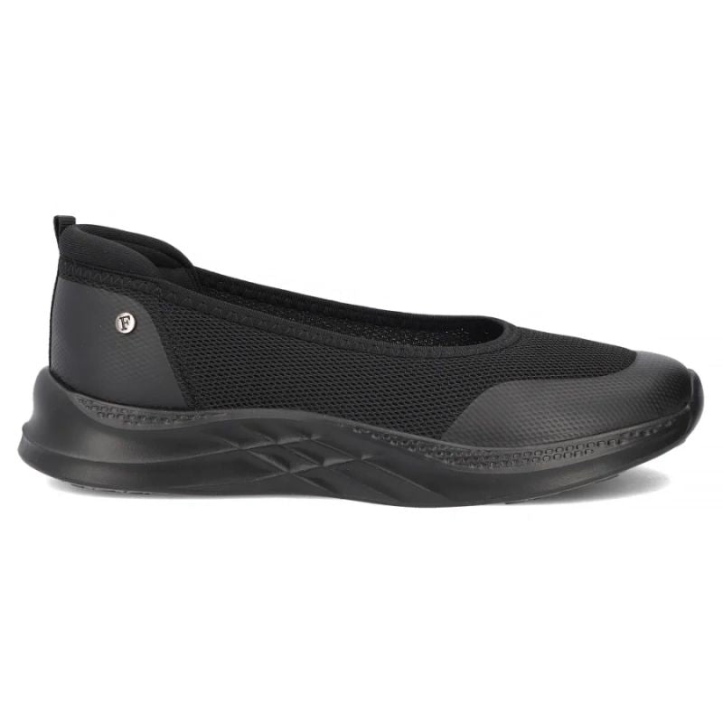 Black Filippo DP7599 textile platform shoes Filippo