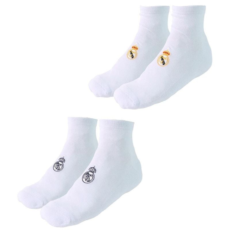 Real Madrid socks 2-pack white 2900003458 To be categorized Your Sports Performance