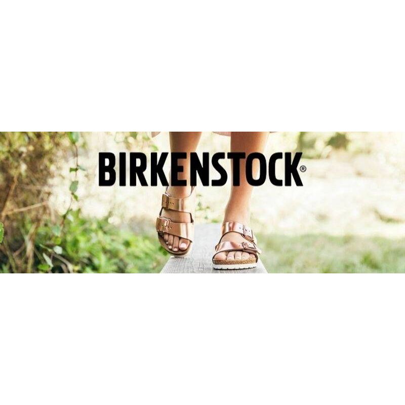 Birkenstock Arizona Birko-Flor Nubuck Stone regular women's/men's flip-flops wide gray (0151211) Footwear/Lifestyle/Birkenstock/Klapki/chodaki Birkenstock