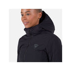 Rossignol W Opside Hoodie In Heavy Insulation Jacket Black Rossignol