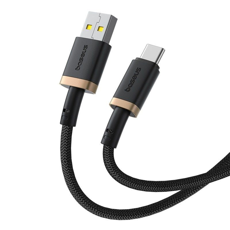 Baseus Dura USB-Type C Cable 60W 2m (Black-Gold) In preparation Your Sports Performance