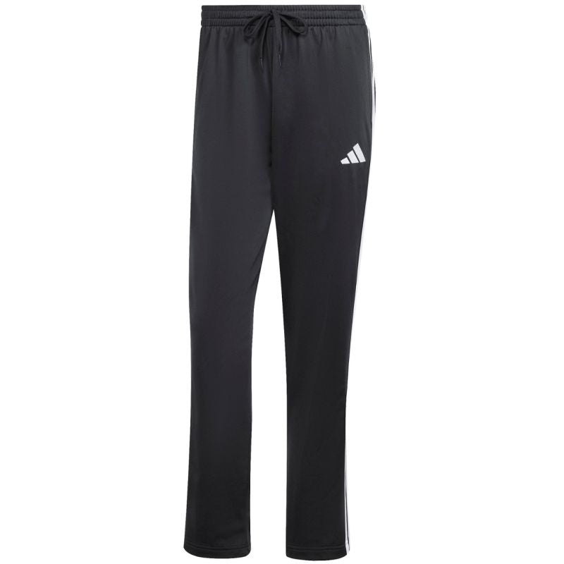 Men's adidas 3-Stripes Tricot Regular-Fit Open Hem Pants Black JI8802