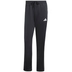 Men's adidas 3-Stripes Tricot Regular-Fit Open Hem Pants Black JI8802