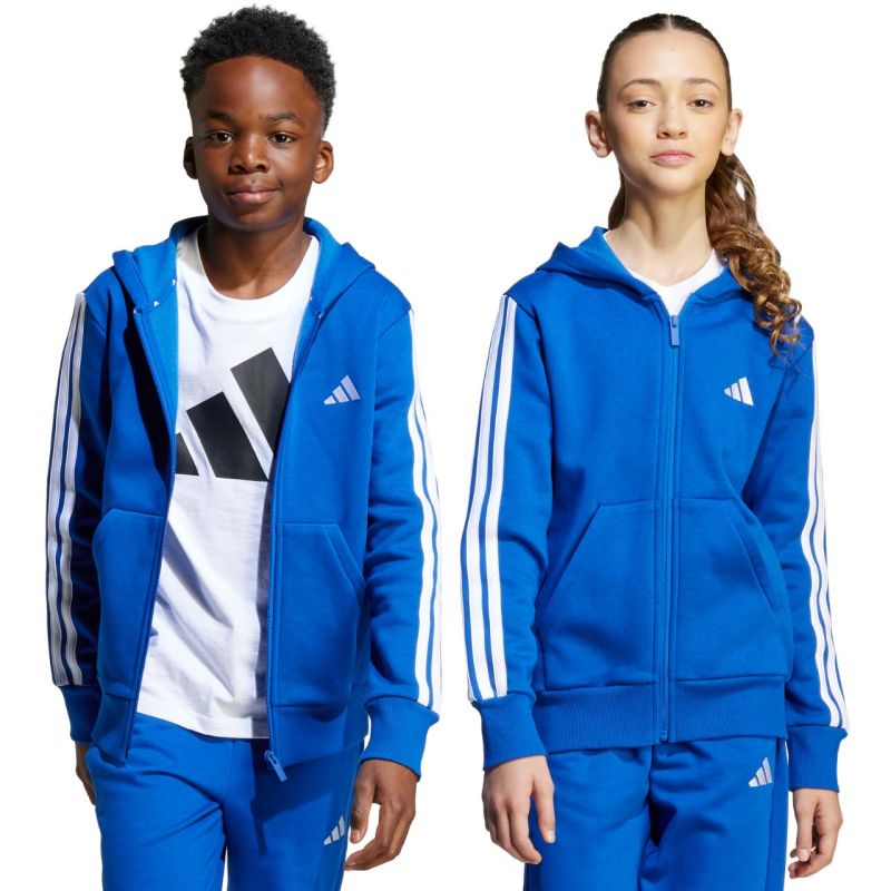 adidas Essentials Full-Zip Hoodie for Kids Blue JY4977 In preparation Adidas