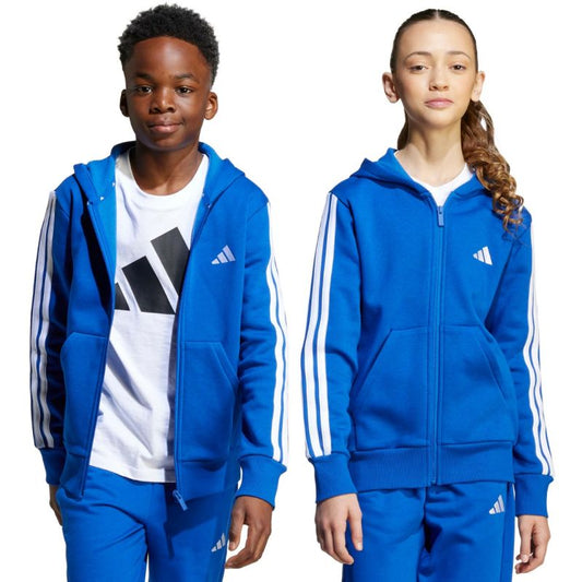 adidas Essentials Full-Zip Hoodie for Kids Blue JY4977 In preparation Adidas