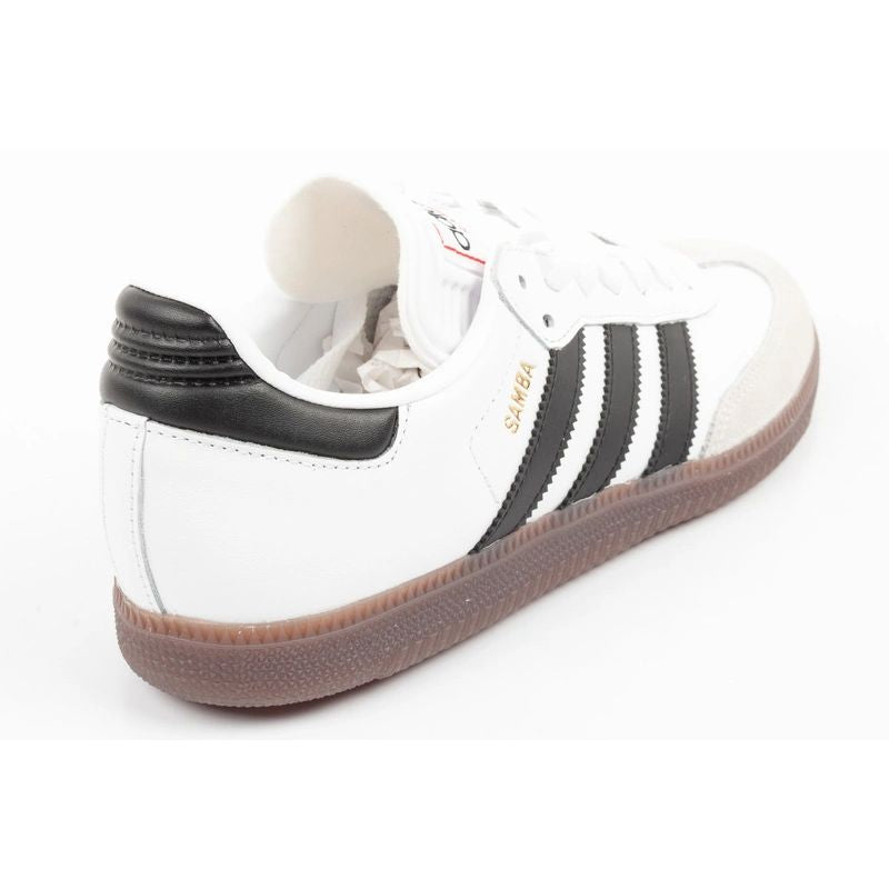 Adidas sports shoes sneakers Samba fashionable leather white