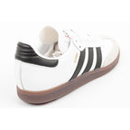 Adidas sports shoes sneakers Samba fashionable leather white