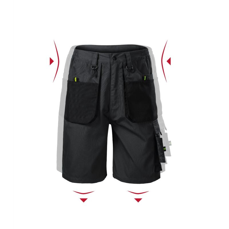 Rimeck Ranger M MLI-W0694 ebony gray shorts Clothing/Outdoor/Rimeck Your Sports Performance