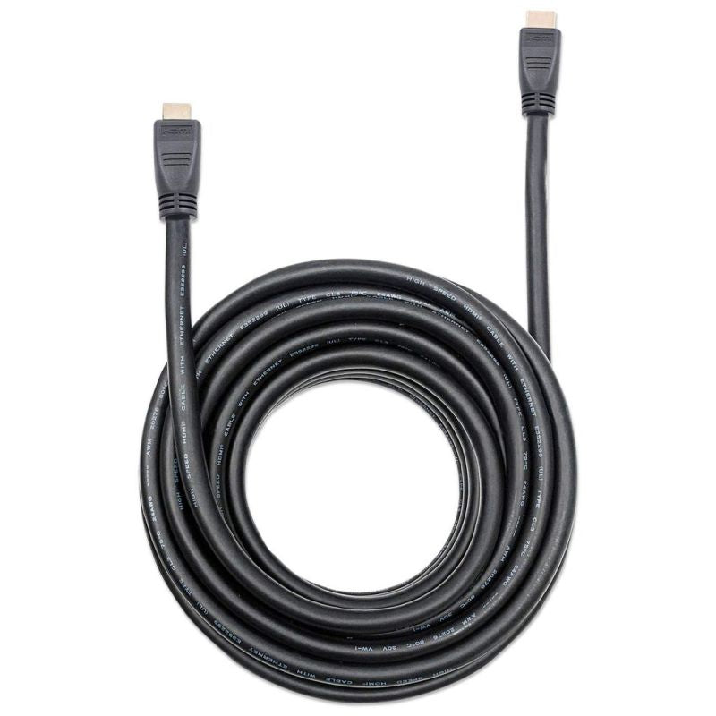 MANHATTAN HDMI-HDMI CABLE 10M CL3 3D4K Kable i adaptery/Kable HDMI Your Sports Performance
