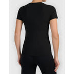 Women's basic V-neck T-shirt 4F 4FWMM00TTSHF3307-20S *Kategoria tymczasowa Your Sports Performance