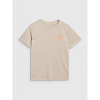Women's oversize printed T-shirt 4F 4FWSS25TTSHF1994-83S *Kategoria tymczasowa Your Sports Performance
