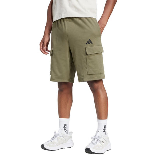 adidas Essentials Feel Cozy French Terry Cargo M JE6292 shorts Clothing/Lifestyle/Trousers, shorts Adidas