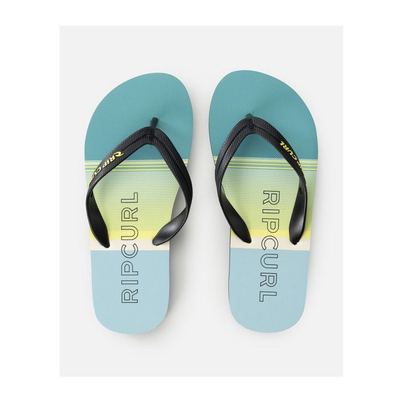 RIP CURL Breakers Bloom Open Toe Beach Flip-Flops - Boy Blue