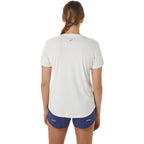 Asics Nagino Graphic Run SS Top W 2012C752-100 T-shirt Clothing/Running Asics