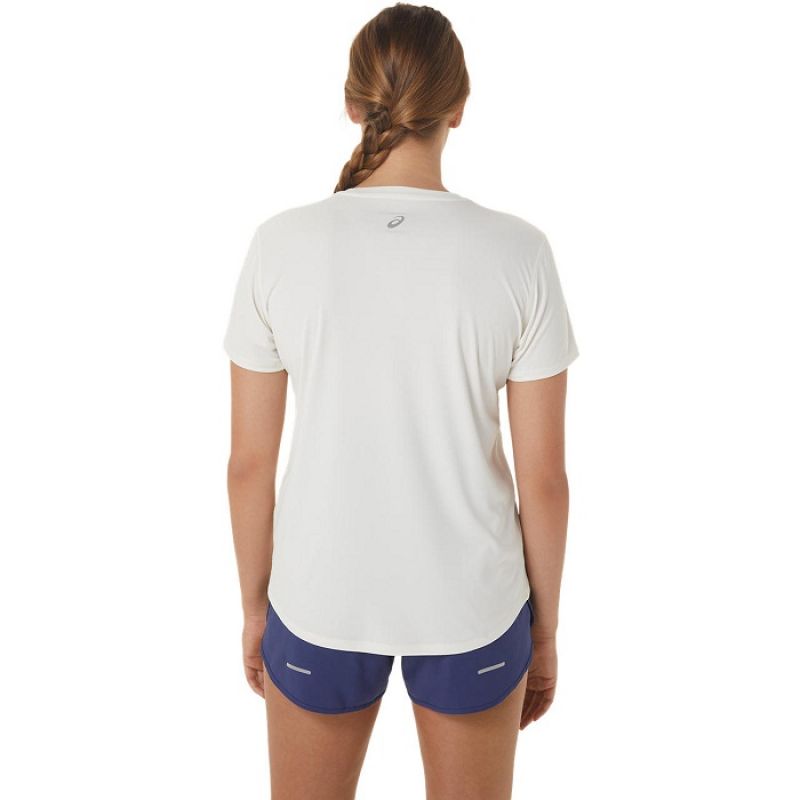 Asics Nagino Graphic Run SS Top W 2012C752-100 T-shirt Clothing/Running Asics
