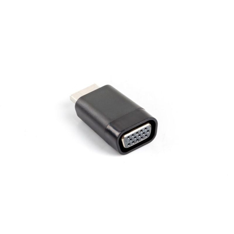 Lanberg AD-0016-BK adapter (HDMI M - D-Sub (VGA) F; black) Kable i adaptery/Adaptery, przejściówki Your Sports Performance