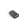 Lanberg AD-0016-BK adapter (HDMI M - D-Sub (VGA) F; black) Kable i adaptery/Adaptery, przejściówki Your Sports Performance