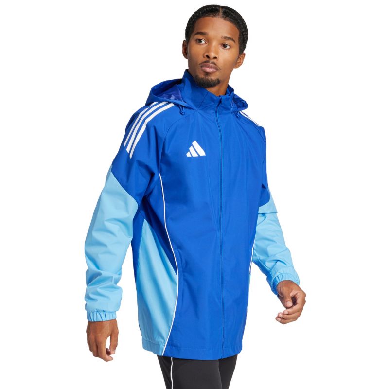 Men's adidas Tiro 25 Competition All-Weather Jacket Blue JI8930 In preparation Adidas