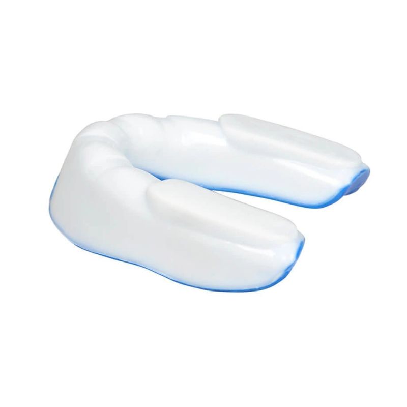 Gel Mouthguard + Box - White and Blue | GelTech ochraniacze zębów Your Sports Performance