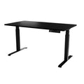 Desk with electric height adjustment MOON LONG 150x80x72-120 black Biurka/Biurka nowoczesne Your Sports Performance