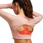 T-shirt adidas by Stella McCartney Truestrength Cropped Long Sleeve W HS1720 Clothing/Training Adidas