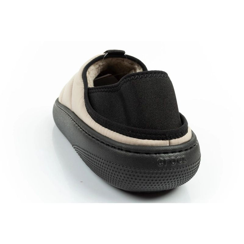 Crocs men's shoes slippers Classic Puff Moc slippers beige insulated
