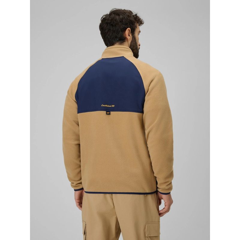 Regular fleece with stand-up collar men's 4F 4FRAW25TFLEM446-83S