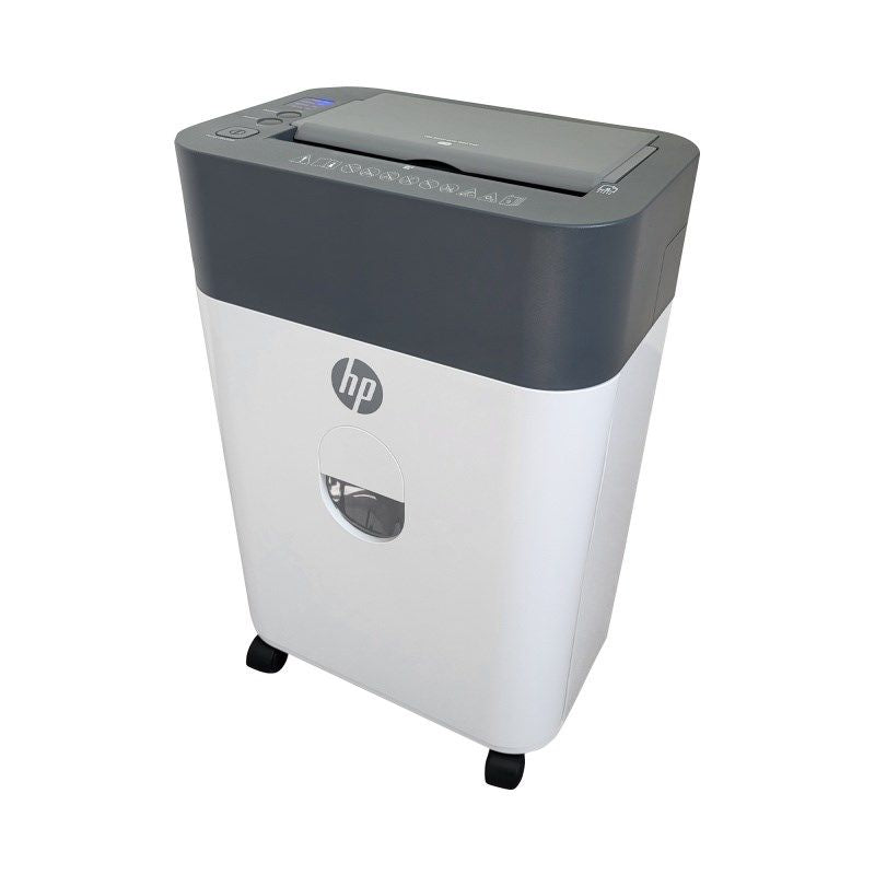 HP ONESHRED Auto 100CC Paper Shredder, White and Gray Urządzenia biurowe/Niszczarki Your Sports Performance