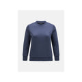 Peak Performance W Original Small Logo Crew Sweatshirt Blue Import z PMSport Your Sports Performance