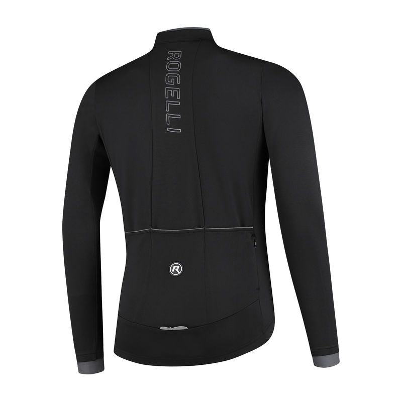 Rogelli Essential long sleeve t-shirt black L Clothing Your Sports Performance