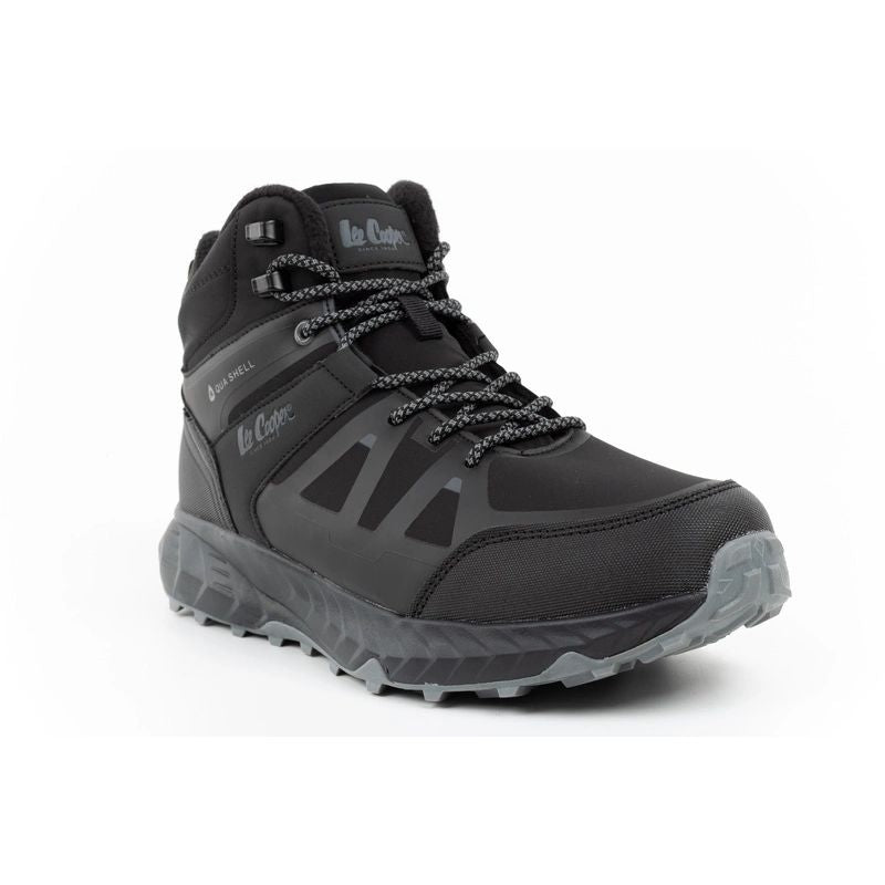Lee Cooper Men’s Winter Trekking Boots, Insulated, Waterproof, Black