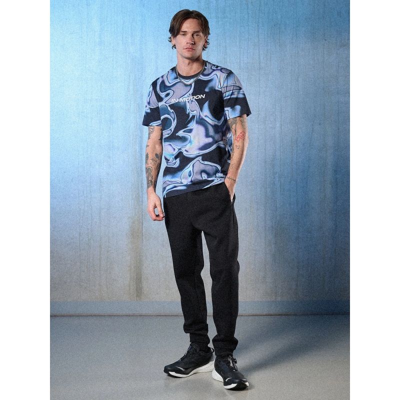 Men's regular printed T-shirt 4F 4FRSS26TTSHM3656-90A 4f