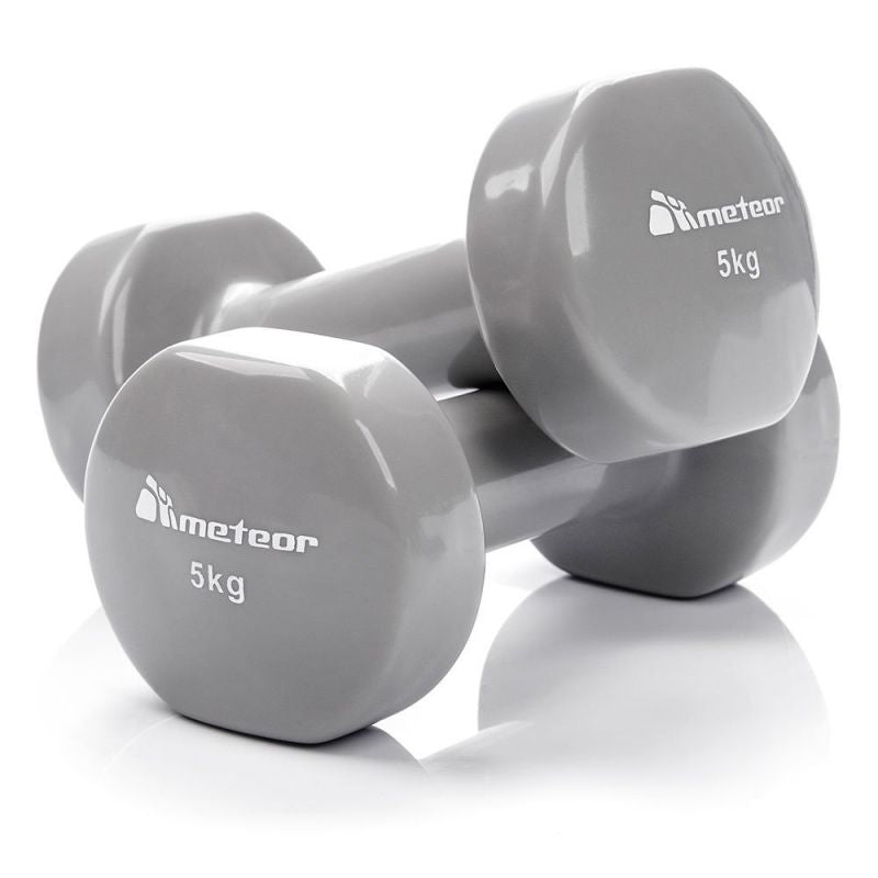 Meteor vinyl dumbbells 5 kg To be categorized Your Sports Performance