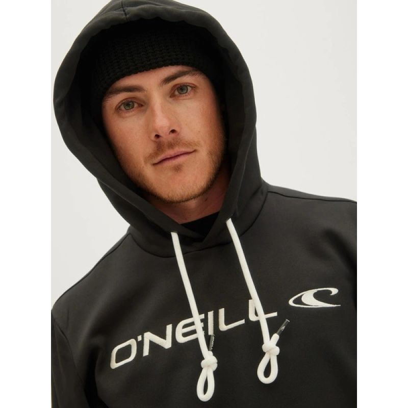 O'neill men's hoodie kangaroo pocket Rutile black fashionable To be categorized Your Sports Performance