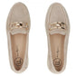 Beige leather wedge loafers Filippo DP7652 Filippo