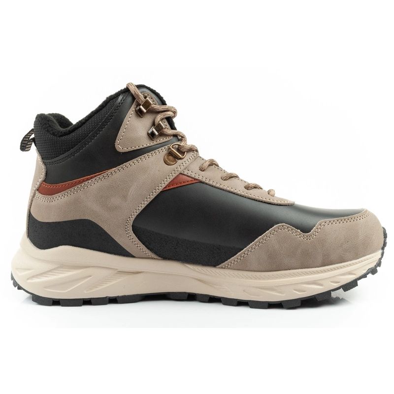 Lee Cooper men's winter hiking boots, insulated, high-ankle, beige, black In preparation Your Sports Performance