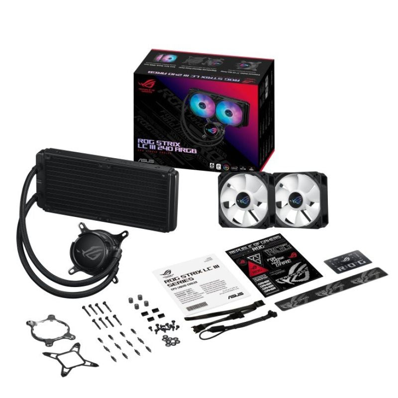 ASUS ROG STRIX LC III 240 ARGB Cooler Chłodzenie/Chłodzenie - zestawy chłodzenia wodnego Your Sports Performance